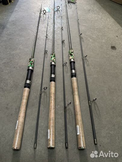 Спиннинг карбон 2,1м. 2,4м. 2,7м. Т 3-15г