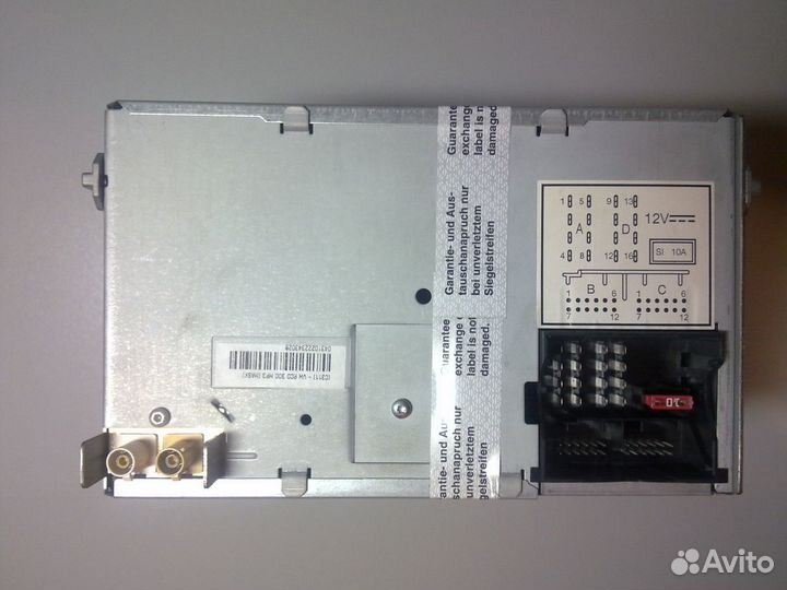 Штатное головное устройство RCD 300 от Volkswagen