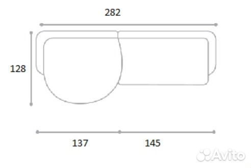 Модульный диван