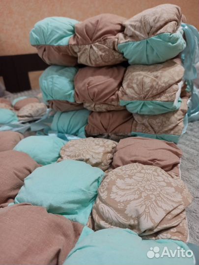 Бортики и балдахин в кроватку