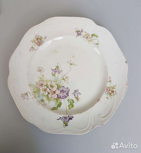 Старинная тарелка Кузнецов М. С