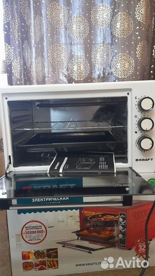 Новая мини печь,духовка Kraft 32 л, 1500 Ватт