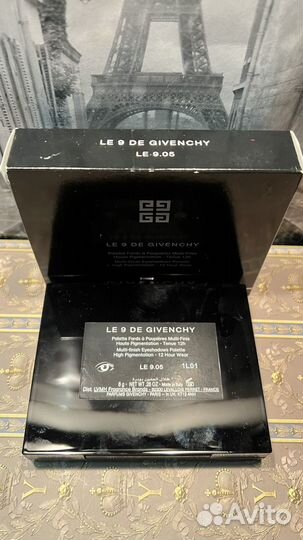 Givenchy le 9.05 de givenchy палетка теней