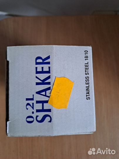 Шейкер для коктейлей нержавеющая сталь