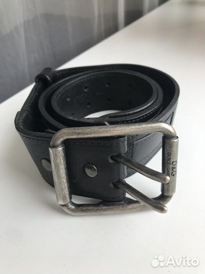 Ремень D&G кожа