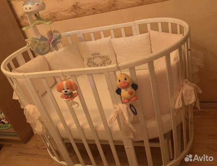 Бортики в детскую кроватку