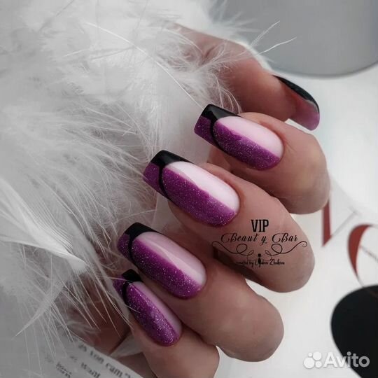 Маникюр,покрытие, гель лак,наращивание