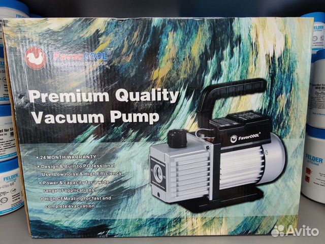 Вакуумный насос favorcool VP-1.5A (90 л/мин.)