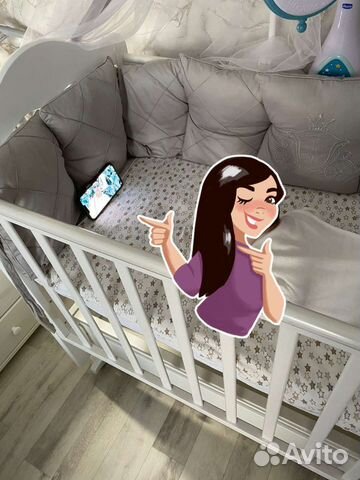 Бортики в детскую кроватку бу