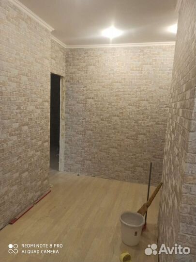 Поклейка обоев за один день