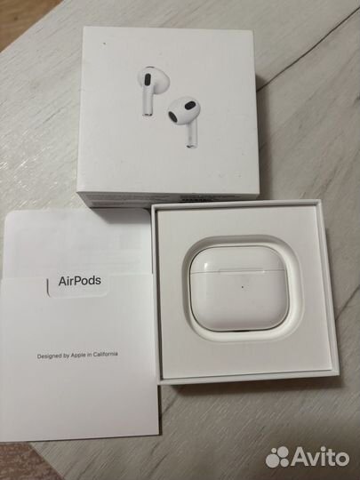 Наушники apple airpods 3