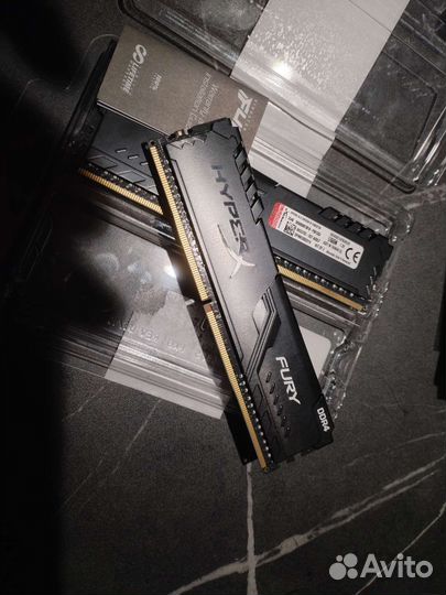 Оперативная память ddr4 8gb 2666 fury