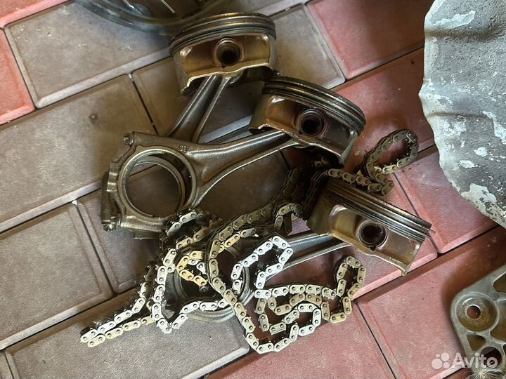 Двигатель по частям бмв е66 4.8 N62