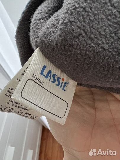 Шапка lassie + шлем в подарок