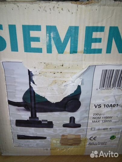 Пылесос Siemens VS 10A01