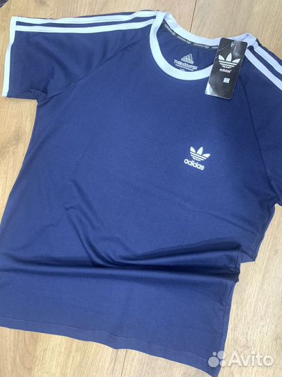 Майка мужская Adidas новая тёмно-синий Xl и 2Xl