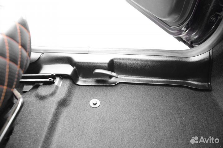 Накладки на ковролин 4 шт. (ABS) Renault duster