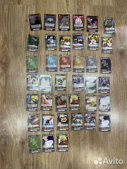 Beyblade карточки