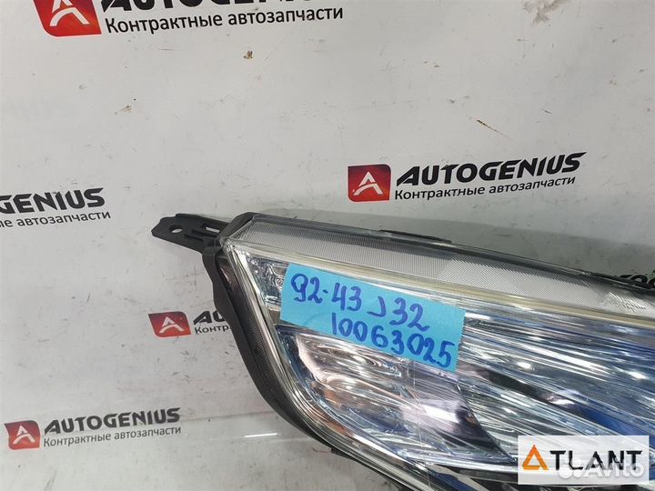 Фара передняя правая nissan teana