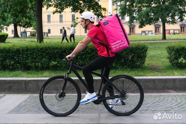 Курьер в Самокат, подработка, даем велосипед