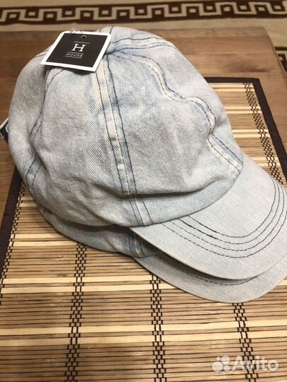 Джинсовые кепки