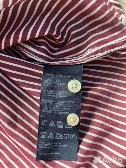 Tommy hilfiger рубашка оригинал
