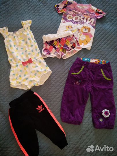 Большой пакет одежды р.62-68