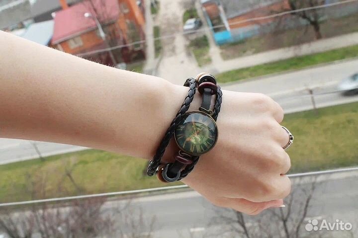 Браслет кожаный мужской/унисекс