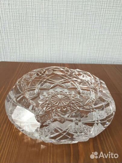 Пепельница. Хрусталь. СССР