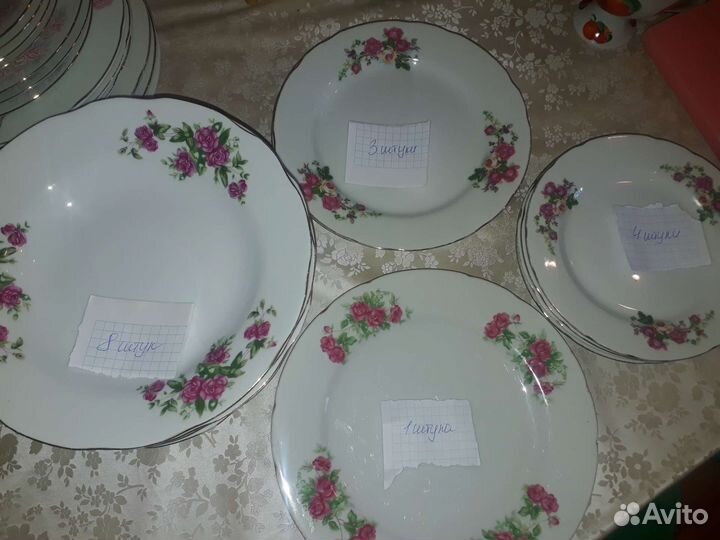 Тарелки СССР япония китай