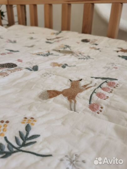 Детское одеяло в кроватку и наволочка