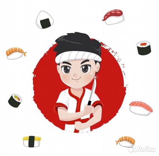 Повар сушист с обучением