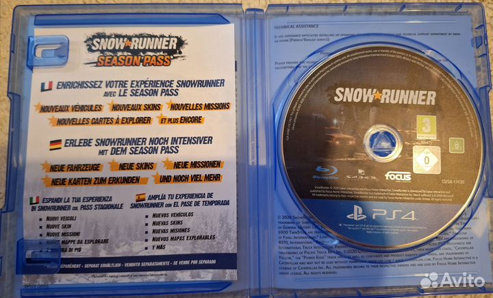 Snowrunner ps4&ps5