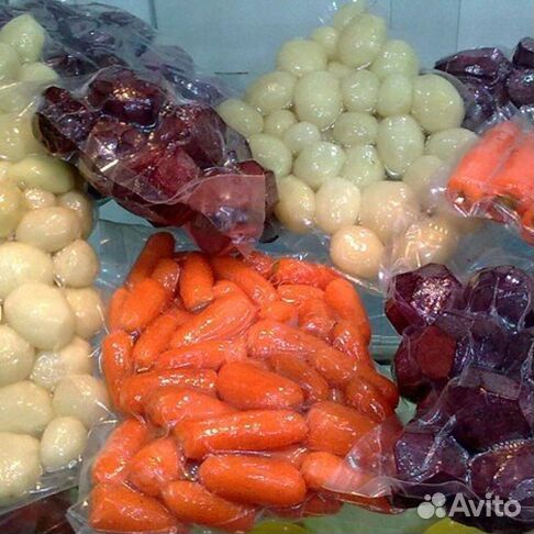 Овощи в вакумной упаковке