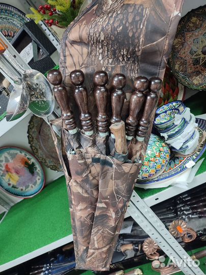 Набор шампуров в чехле