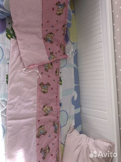 Бортики в детскую кроватку