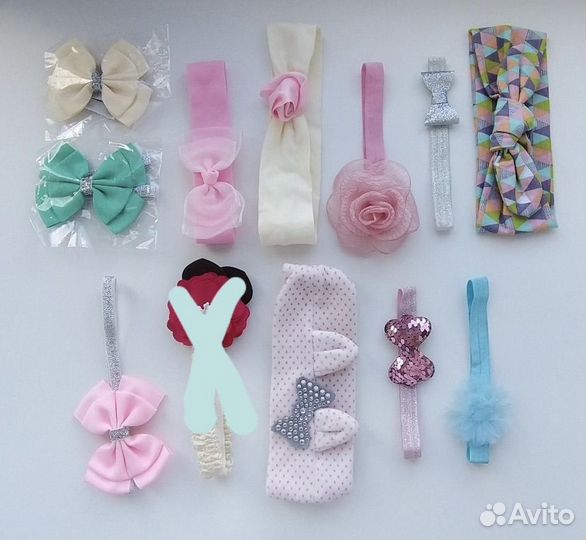 Повязки на голову от 0 до года