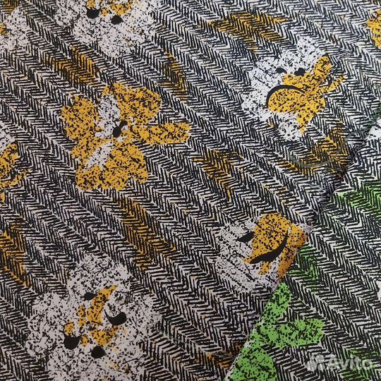 Ткань отрез искуственный шелк