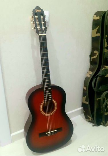 Гитара классическая и чехол чкг-15