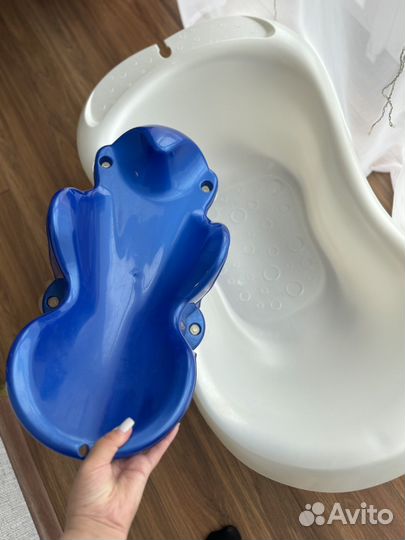 Ванночка для купания с горкой