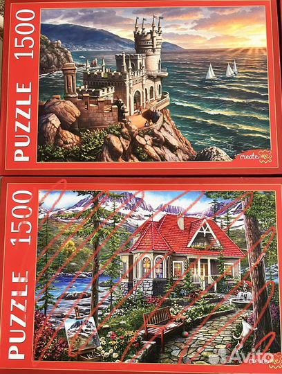 Пазлы 1500 и 500