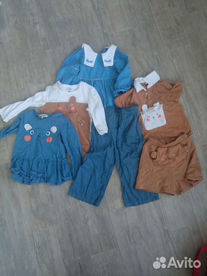 Пакет одежды для девочки 116