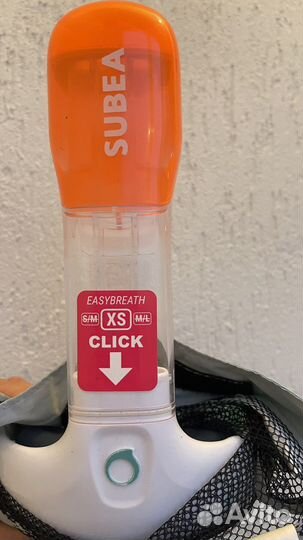 Лицевая маска для плавания детская