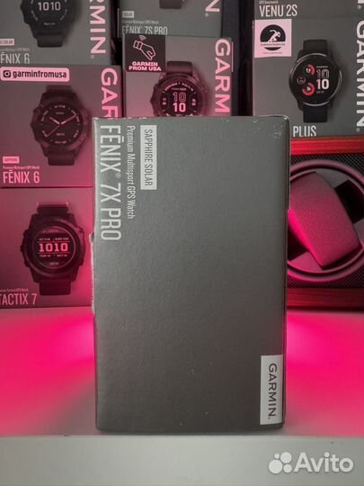 Garmin fenix 7x pro sapphire solar titanium