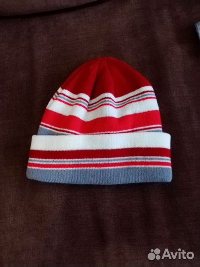 Шапка с шарфом