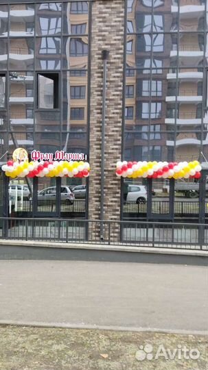 Оформление воздушными шарами