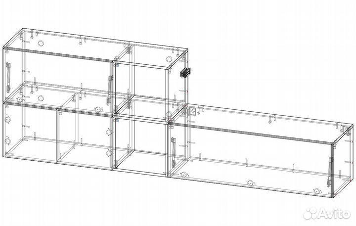 Подвесная тумба под телевизор