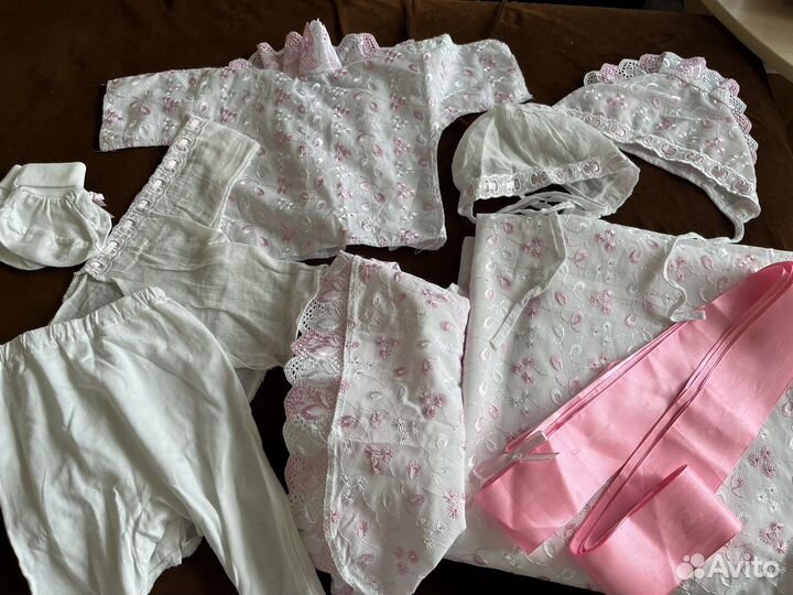 Одежда на выписку для девочки лето