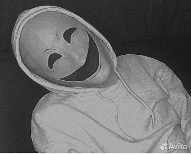 Страшные Маски Заяц, Сатира, Шрам, Смайлик