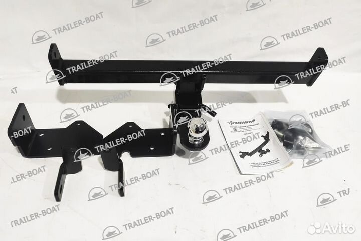 Фаркоп Toyota Fielder III 2012-XX, под квадрат, 50198